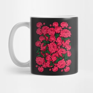 Red Peonies #2 Mug